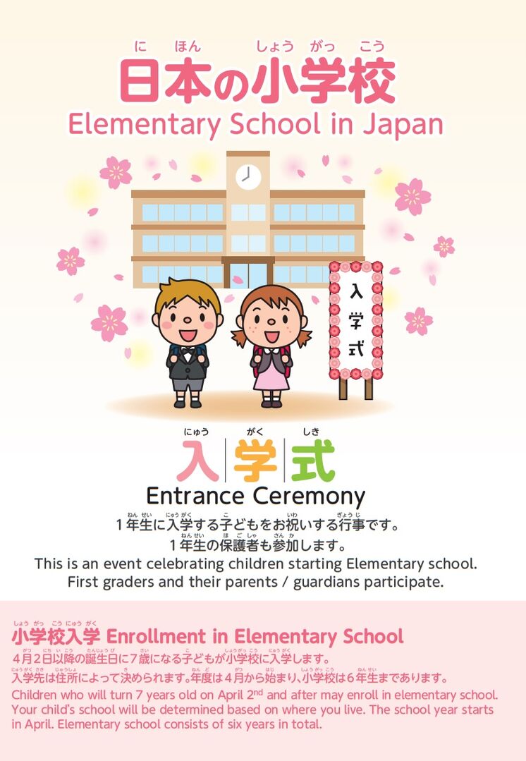 Escolas japonesas (Inglês)